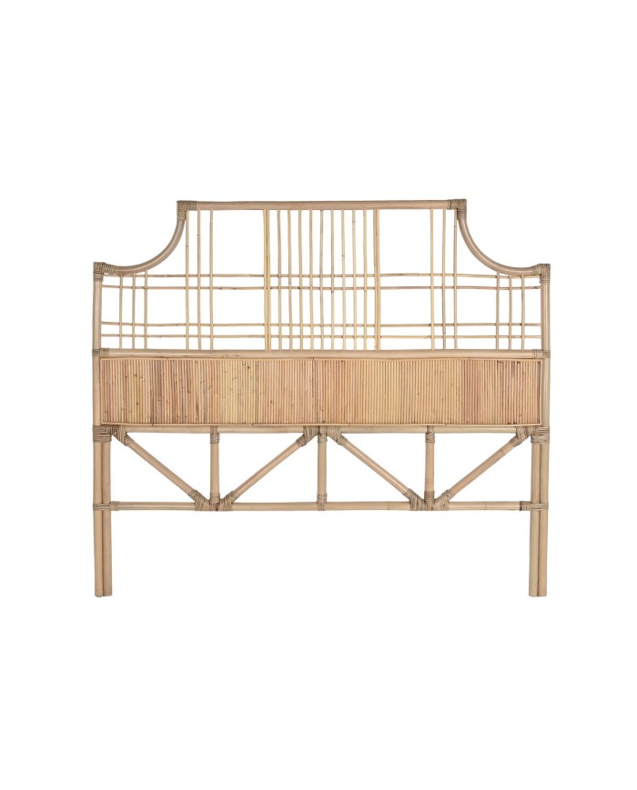 Testiera del Letto Home ESPRIT Naturale 153 X 3 X 138 cm Testiera del Letto Home ESPRIT Naturale 153 X 3 X 138 cm