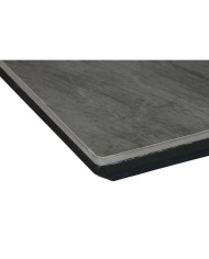Tavolo da Pranzo Home ESPRIT Nero Grigio Metallo Ceramica 160 x 90 x 76 cm