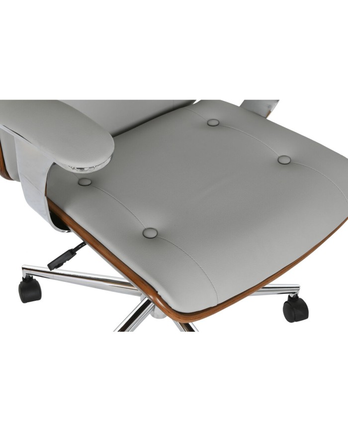 Sedia Ufficio con Poggiatesta Home ESPRIT Beige Avorio Sedia Ufficio con Poggiatesta Home ESPRIT Beige Avorio