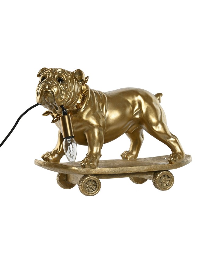 Lampada da tavolo Home ESPRIT Dorato Resina 220 V 45 X 23 X 34 cm