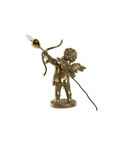 Lampada da tavolo Home ESPRIT Dorato Resina 220 V 31,5 X 22 X 47 cm