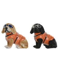 Statua Decorativa Home ESPRIT Multicolore animali 10,5 X 9 X 18,5 cm (4 Unità) Statua Decorativa Home ESPRIT Multicolore animali 10,5 X 9 X 18,5 cm (4 Unità)