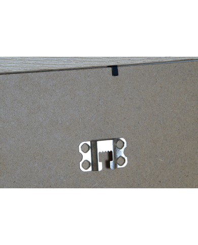 Cornice Portafoto Home ESPRIT Beige Cristallo Legno MDF Scandinavo 34 X 2 X 39 cm Cornice Portafoto Home ESPRIT Beige Cristallo Legno MDF Scandinavo 34 X 2 X 39 cm