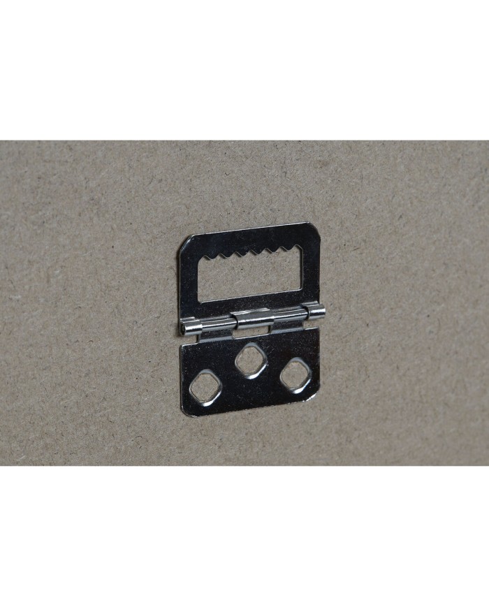 Cornice Portafoto Home ESPRIT Bianco Marrone Naturale Cristallo polistirene Città 29 X 3 X 23 cm (2 Unità)