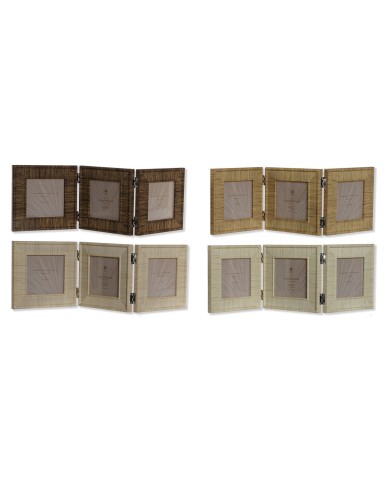 Cornice Portafoto Home ESPRIT Marrone Beige Naturale Avorio Cristallo polistirene 47 X 2 X 16 cm (4 Unità) Cornice Portafoto Home ESPRIT Marrone Beige Naturale Avorio Cristallo polistirene 47 X 2 X 16 cm (4 Unità)