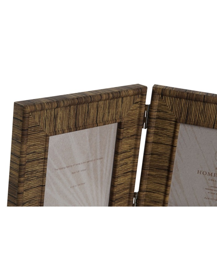 Cornice Portafoto Home ESPRIT Marrone Beige Naturale Avorio Cristallo polistirene 47 X 2 X 16 cm (4 Unità) Cornice Portafoto Home ESPRIT Marrone Beige Naturale Avorio Cristallo polistirene 47 X 2 X 16 cm (4 Unità)