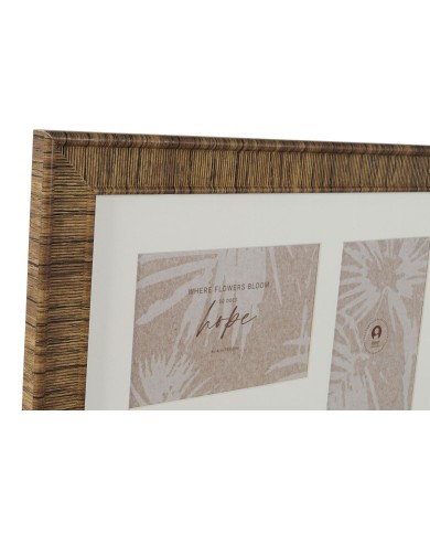 Cornice Portafoto Home ESPRIT Marrone Beige Naturale Avorio Cristallo polistirene Scandinavo 38 x 2 x 38 cm (4 Unità) Cornice Portafoto Home ESPRIT Marrone Beige Naturale Avorio Cristallo polistirene Scandinavo 38 x 2 x 38 cm (4 Unità)