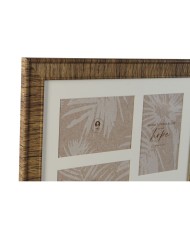 Cornice Portafoto Home ESPRIT Marrone Beige Naturale Avorio Cristallo polistirene Scandinavo 34 X 2 X 38 cm (4 Unità) Cornice Portafoto Home ESPRIT Marrone Beige Naturale Avorio Cristallo polistirene Scandinavo 34 X 2 X 38 cm (4 Unità)