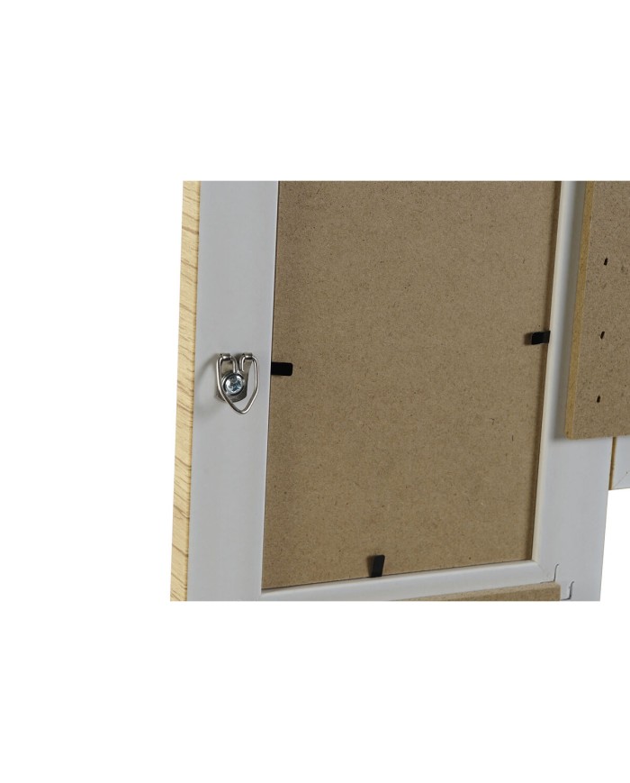 Cornice Portafoto Home ESPRIT Beige Naturale Cristallo polistirene Scandinavo 36 X 2 X 36 cm Cornice Portafoto Home ESPRIT Beige Naturale Cristallo polistirene Scandinavo 36 X 2 X 36 cm