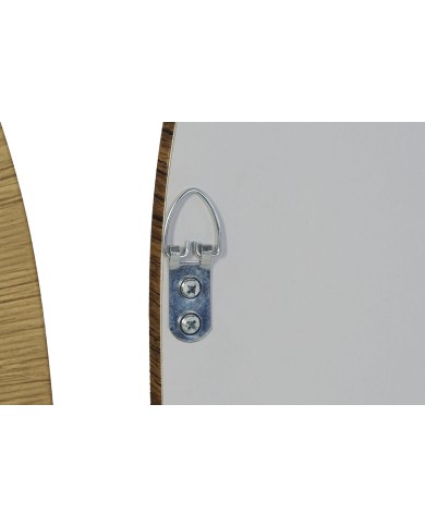 Specchio da parete Home ESPRIT Marrone Beige Naturale Avorio Scandi 55 X 2 X 75 cm (4 Unità)