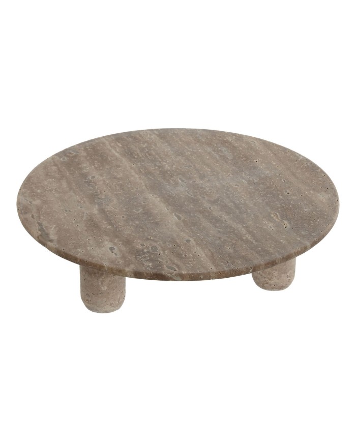 Centrotavola Home ESPRIT Marrone Marmo Scandinavo 30 x 30 x 8 cm Centrotavola Home ESPRIT Marrone Marmo Scandinavo 30 x 30 x 8 cm