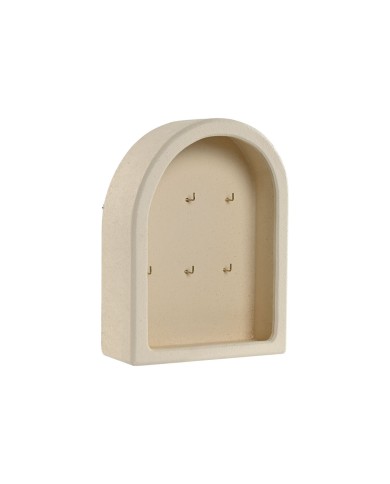 Armadietto portachiavi Home ESPRIT Beige 20,5 X 8,5 X 27,5 cm