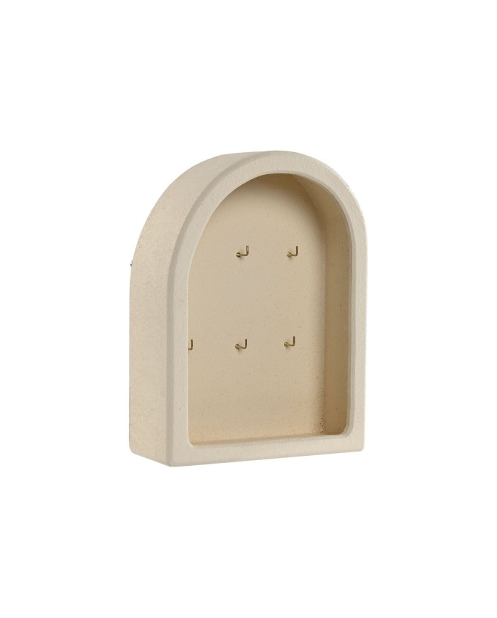 Armadietto portachiavi Home ESPRIT Beige 20,5 X 8,5 X 27,5 cm