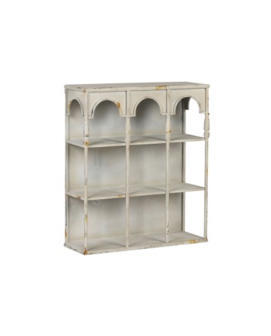 Scaffale Home ESPRIT Bianco Metallo 60 X 20 X 70 cm