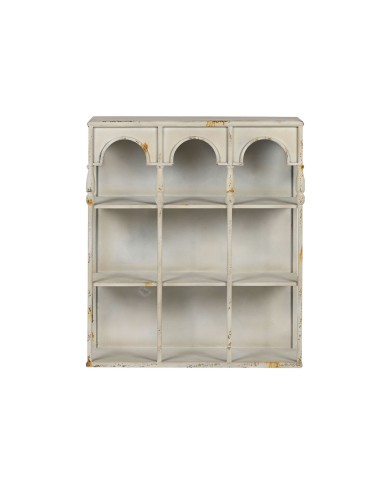 Scaffale Home ESPRIT Bianco Metallo 60 X 20 X 70 cm
