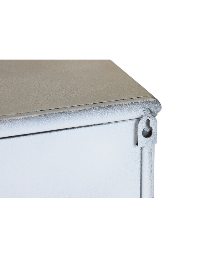 Scaffale Home ESPRIT Bianco Metallo 60 X 20 X 70 cm Scaffale Home ESPRIT Bianco Metallo 60 X 20 X 70 cm