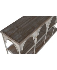 Scaffale Home ESPRIT Bianco Naturale Metallo 159 X 36,5 X 91 cm Scaffale Home ESPRIT Bianco Naturale Metallo 159 X 36,5 X 91 cm