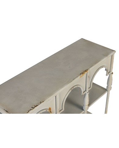 Scaffale Home ESPRIT Bianco Metallo 60 X 20 X 70 cm