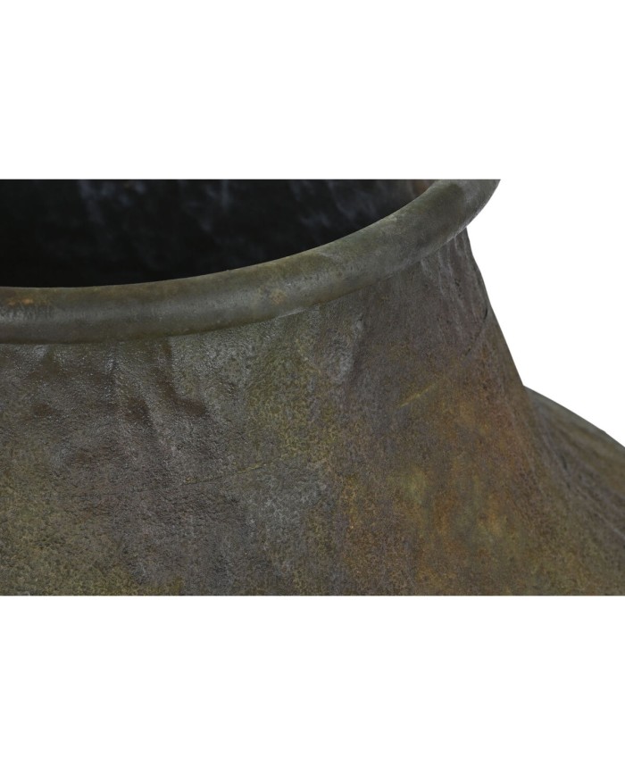 Vaso Home ESPRIT Verde Metallo 49 X 49 X 91 cm Vaso Home ESPRIT Verde Metallo 49 X 49 X 91 cm