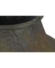 Vaso Home ESPRIT Verde Metallo 49 X 49 X 91 cm Vaso Home ESPRIT Verde Metallo 49 X 49 X 91 cm