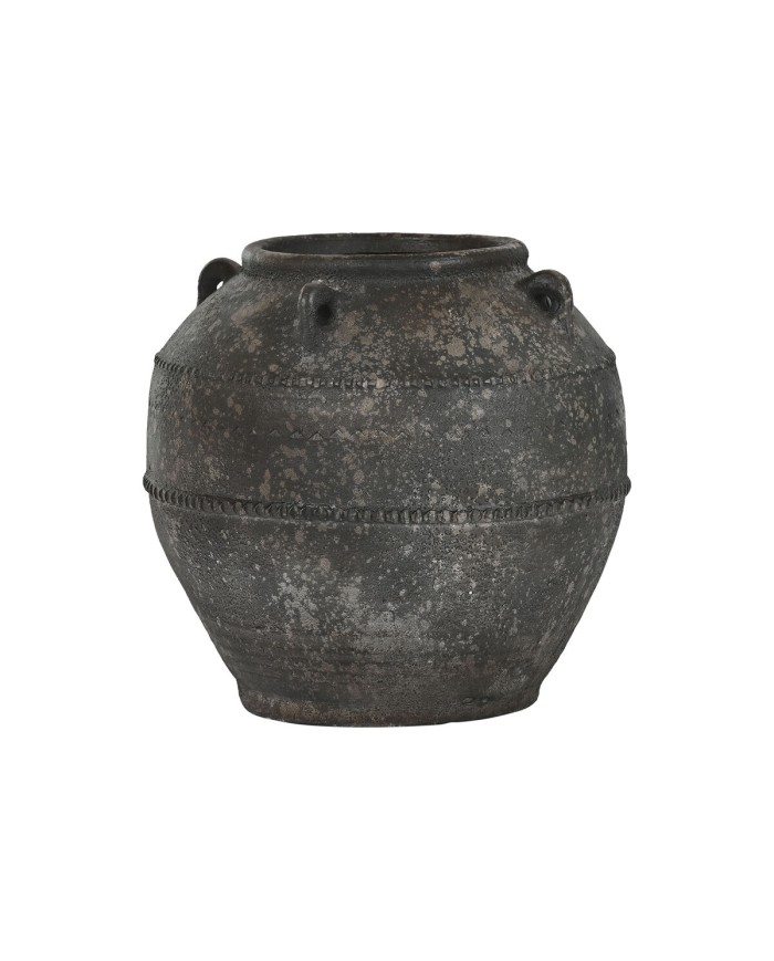 Vaso Home ESPRIT Marrone Ceramica 45 x 45 x 40 cm Vaso Home ESPRIT Marrone Ceramica 45 x 45 x 40 cm