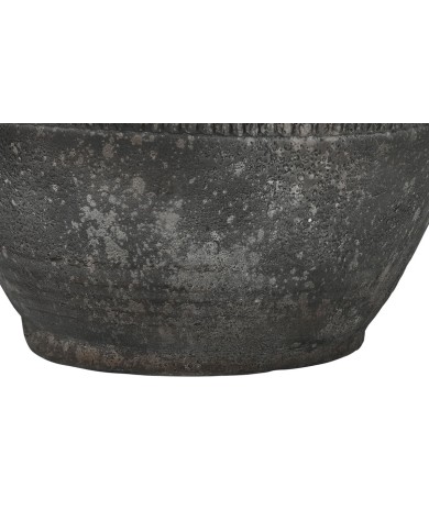 Vaso Home ESPRIT Marrone Ceramica 45 x 45 x 40 cm Vaso Home ESPRIT Marrone Ceramica 45 x 45 x 40 cm