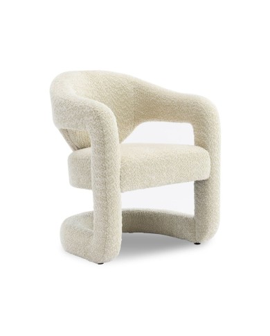 Poltrona Home ESPRIT Beige 66 x 65 x 82 cm