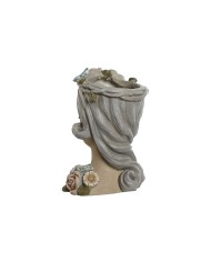 Vaso Home ESPRIT Multicolore Crema Magnesio chica 32 X 30 X 48 cm