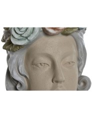 Vaso Home ESPRIT Multicolore Crema Magnesio chica 32 X 30 X 48 cm