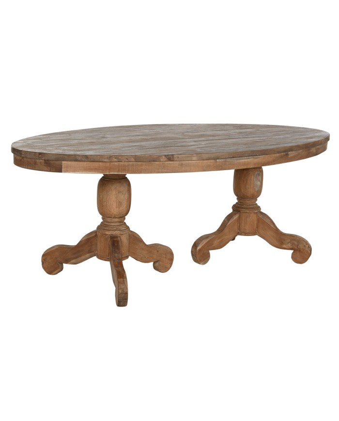Tavolo da Pranzo Home ESPRIT Naturale teak 220 X 110 X 78 cm
