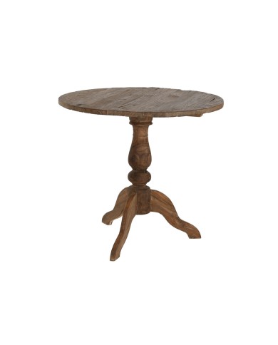 Tavolo aggiuntivo Home ESPRIT Naturale 80 x 80 x 75 cm