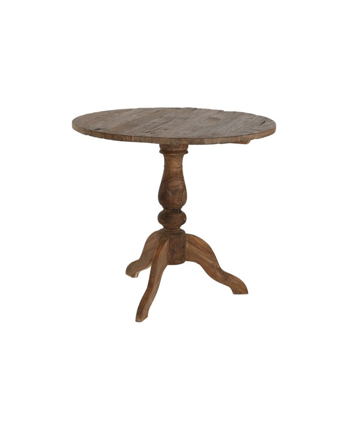 Tavolo aggiuntivo Home ESPRIT Naturale 80 x 80 x 75 cm