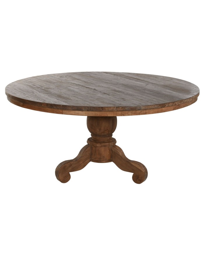 Tavolo da Pranzo Home ESPRIT Naturale teak 160 X 160 X 78 cm