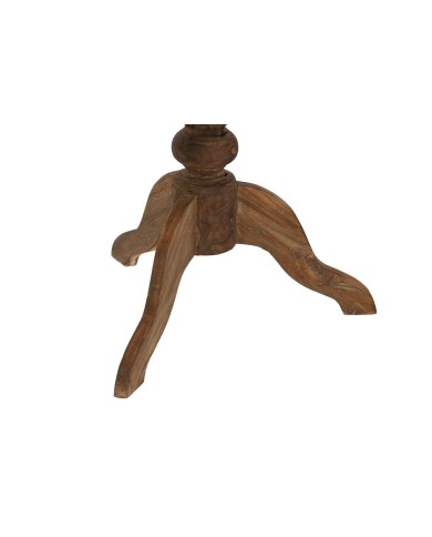 Tavolo aggiuntivo Home ESPRIT Naturale 80 x 80 x 75 cm