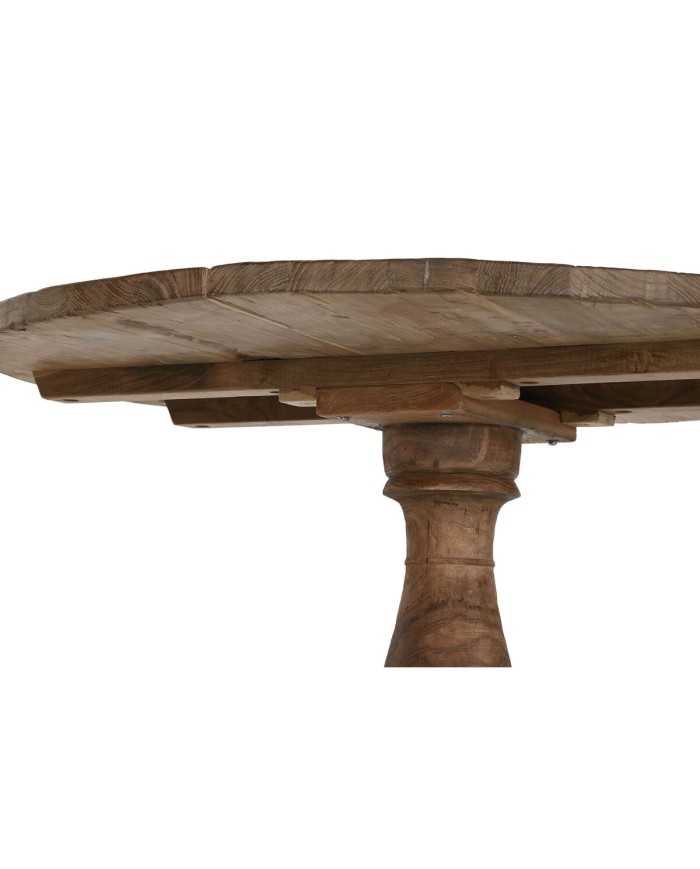 Tavolo aggiuntivo Home ESPRIT Naturale 80 x 80 x 75 cm