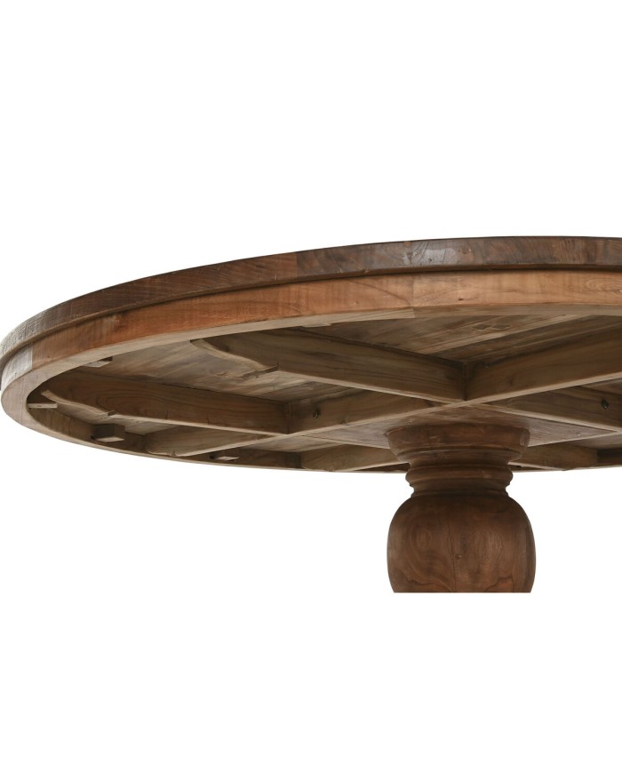 Tavolo da Pranzo Home ESPRIT Naturale teak 160 X 160 X 78 cm