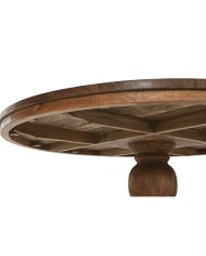 Tavolo da Pranzo Home ESPRIT Naturale teak 160 X 160 X 78 cm