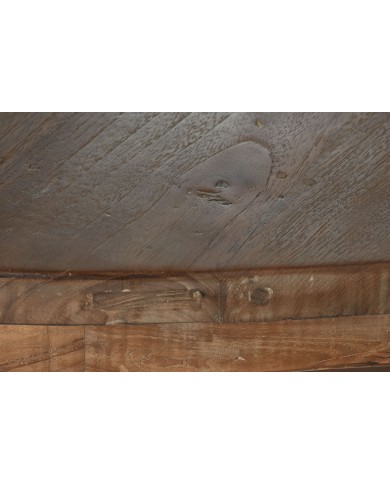 Tavolo da Pranzo Home ESPRIT Naturale teak 160 X 160 X 78 cm