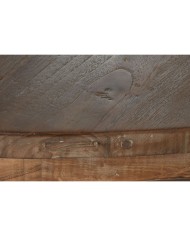 Tavolo da Pranzo Home ESPRIT Naturale teak 160 X 160 X 78 cm