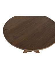 Tavolo aggiuntivo Home ESPRIT Naturale 80 x 80 x 75 cm