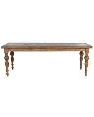 Tavolo da Pranzo Home ESPRIT teak 220 x 90 x 78 cm