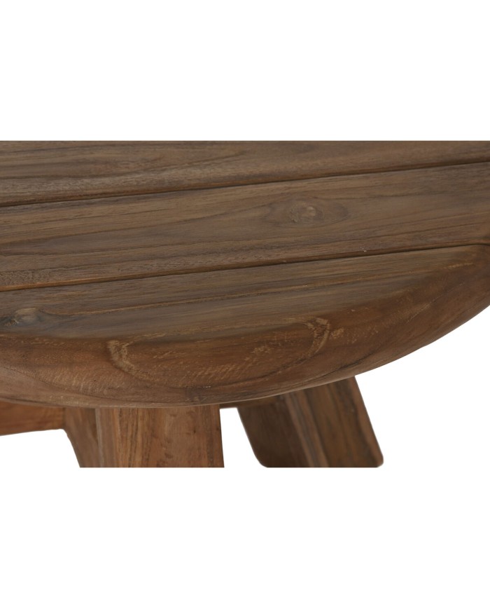 Set di 3 tavoli Home ESPRIT teak 80 x 80 x 43 cm Set di 3 tavoli Home ESPRIT teak 80 x 80 x 43 cm