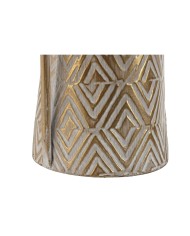 Vaso Home ESPRIT Bianco Dorato Metallo Moderno 19,5 X 19,5 X 53 cm Vaso Home ESPRIT Bianco Dorato Metallo Moderno 19,5 X 19,5 X 53 cm
