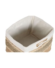 Set di Cestini Home ESPRIT Naturale Erba di mare Tropicale (3 Pezzi) Set di Cestini Home ESPRIT Naturale Erba di mare Tropicale (3 Pezzi)