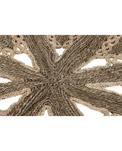 Tappeto Home ESPRIT Naturale Tropicale 178 X 178 X 1,8 cm Tappeto Home ESPRIT Naturale Tropicale 178 X 178 X 1,8 cm