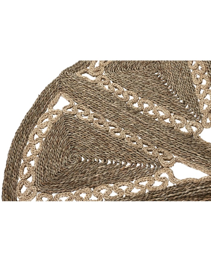 Tappeto Home ESPRIT Naturale Tropicale 178 X 178 X 1,8 cm Tappeto Home ESPRIT Naturale Tropicale 178 X 178 X 1,8 cm