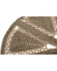 Tappeto Home ESPRIT Naturale Tropicale 178 X 178 X 1,8 cm Tappeto Home ESPRIT Naturale Tropicale 178 X 178 X 1,8 cm