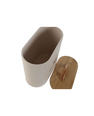 Contenitore per alimenti per animali domestici Home ESPRIT Beige Naturale 3,6 L Contenitore per alimenti per animali domestici Home ESPRIT Beige Naturale 3,6 L