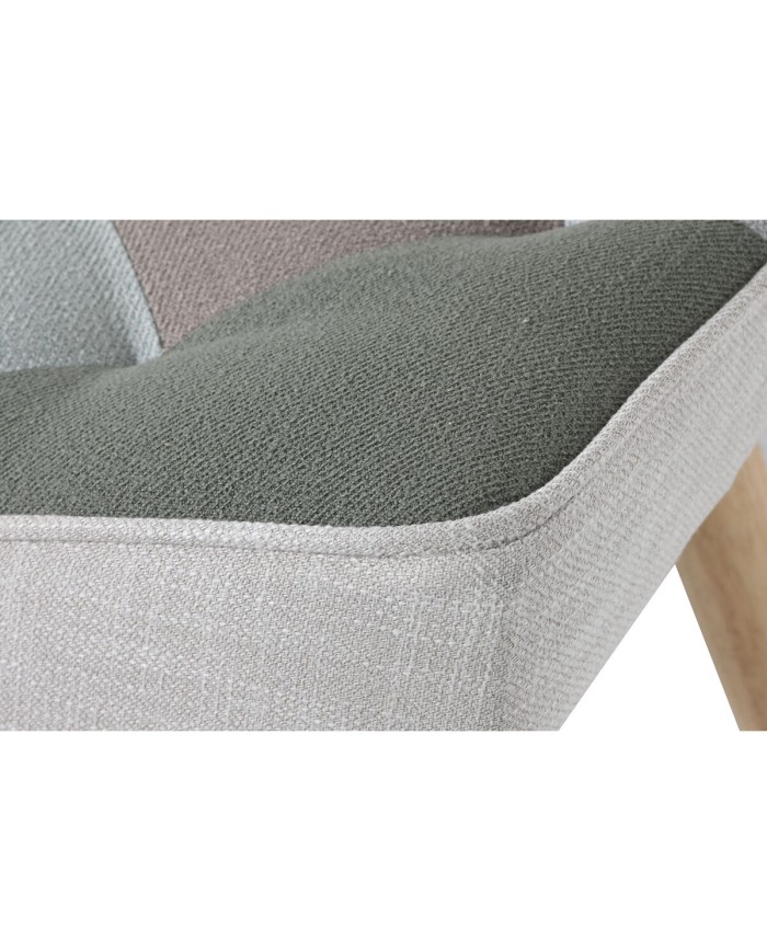 Poltrona Home ESPRIT Poliestere Metallo Legno MDF 68 X 78 X 95 cm Poltrona Home ESPRIT Poliestere Metallo Legno MDF 68 X 78 X 95 cm