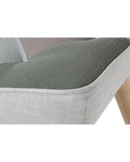 Poltrona Home ESPRIT Poliestere Metallo Legno MDF 68 X 78 X 95 cm Poltrona Home ESPRIT Poliestere Metallo Legno MDF 68 X 78 X 95 cm